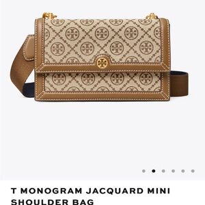 Brand new unpacked Tory Burch Brown Shoulder/Crossbody Bag